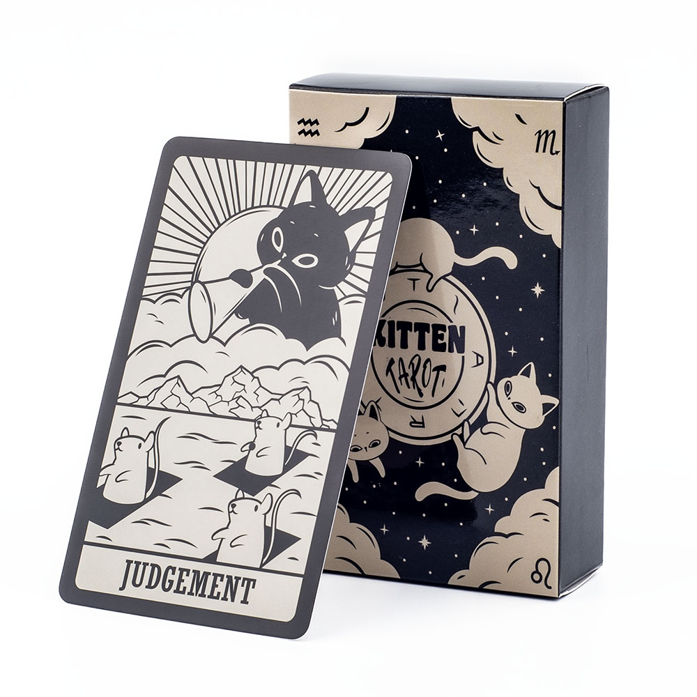 Tarot Deck With Guidebook - Yavru Tarot güverte 78 adet sevimli