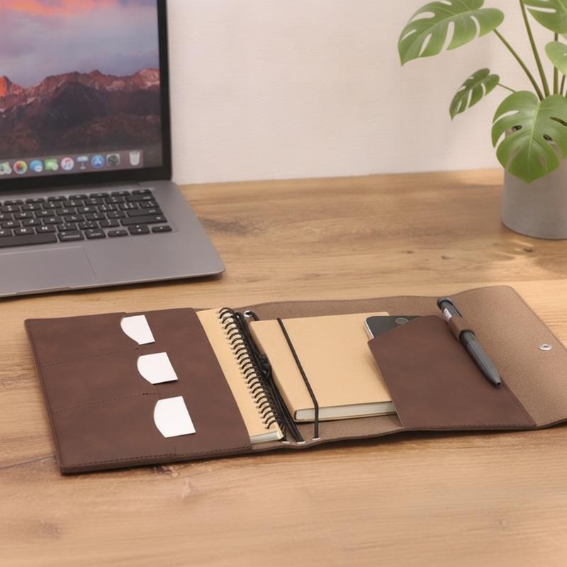 Vintage Leather Journal Notebook - Eski Deri Defter Kapağı | Yeniden