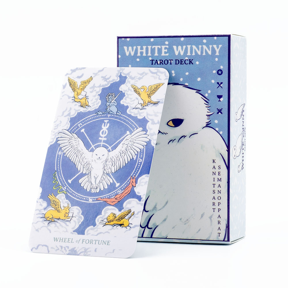 Tarot Deck With Guidebook - White Winny Tarot İngilizce Sürümü 80