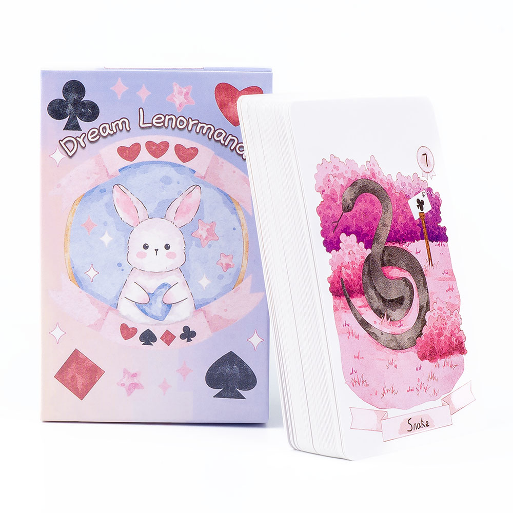 Tarot Deck With Guidebook - Rana Psychic rüya Lenormand Tarot güverte