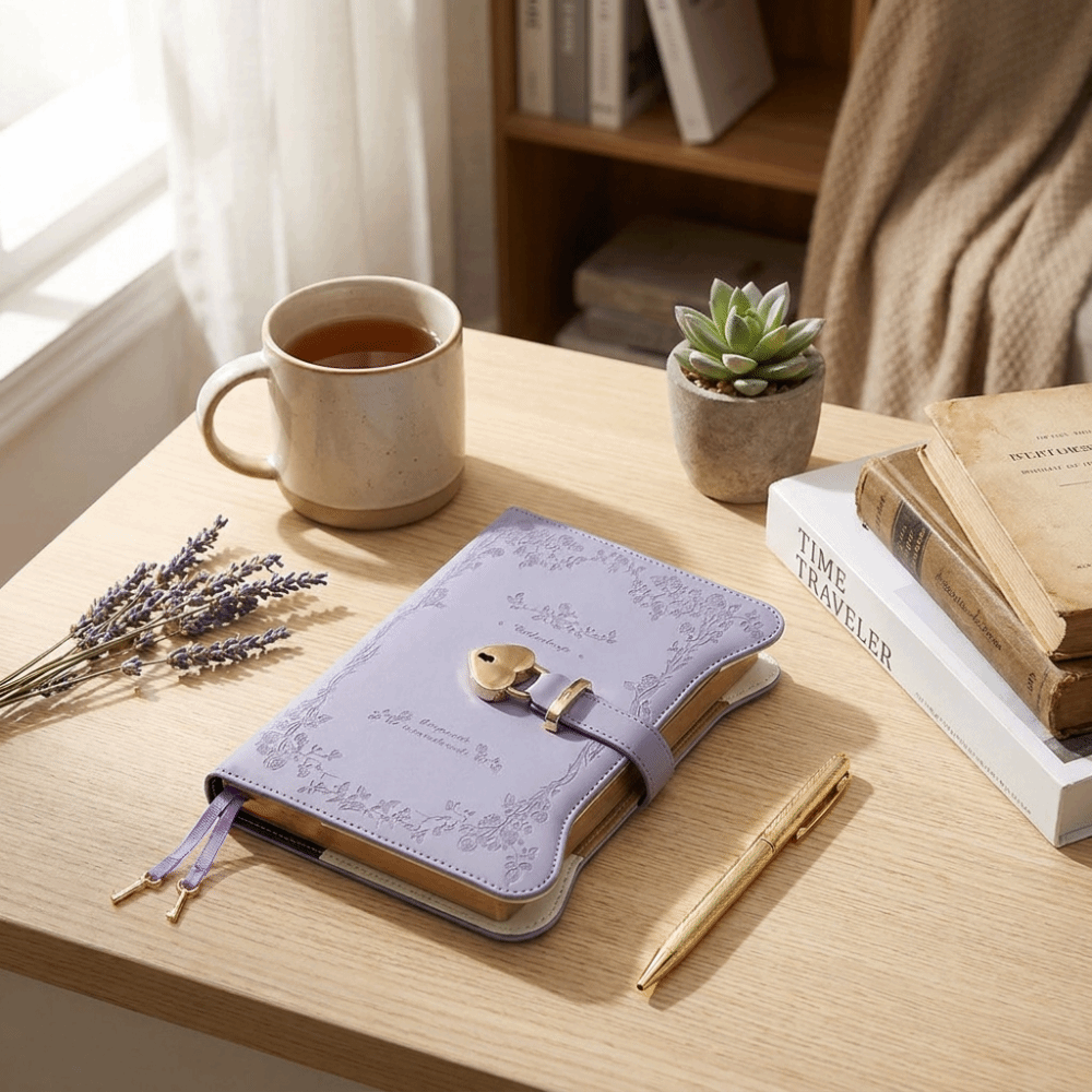 Gizlilik B6 Aşk Kilidi Anahtar - Vintage Leather Journal Notebook incelemesi ve fiyatı