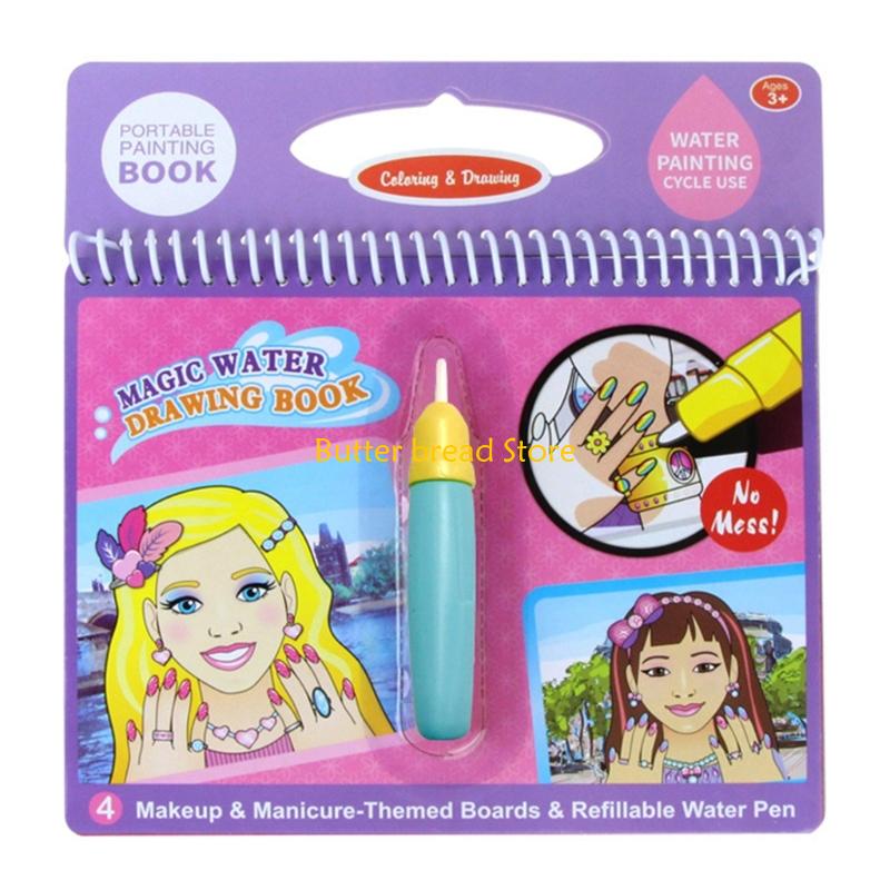 W89C Okulu için Doldurulabilir - Reusable Water Magic Coloring Book incelemesi ve fiyatı