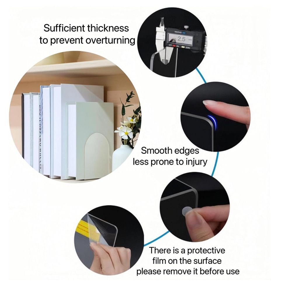 Akrilik Kitap Rafları için Kit - Clear Acrylic Book Stand Holder incelemesi ve fiyatı