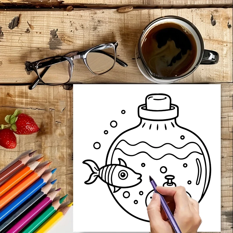 Yetişkinler için Boyama Kitabı - Adult Coloring Book Stress Relief incelemesi ve fiyatı