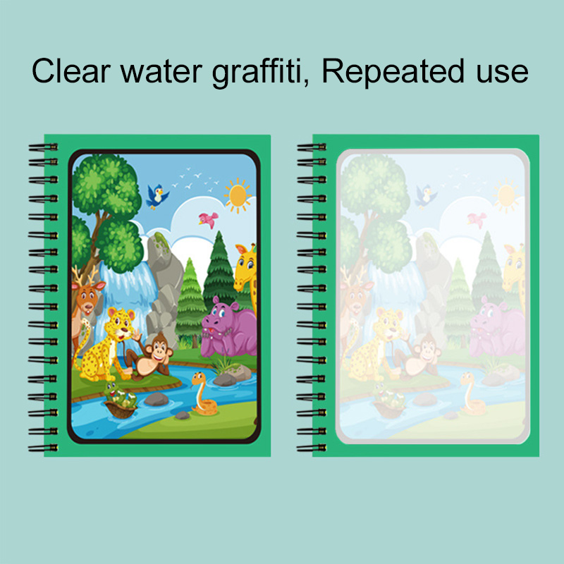 Sihirli Su Kitabı Kalemli Part - Reusable Water Magic Coloring Book incelemesi ve fiyatı