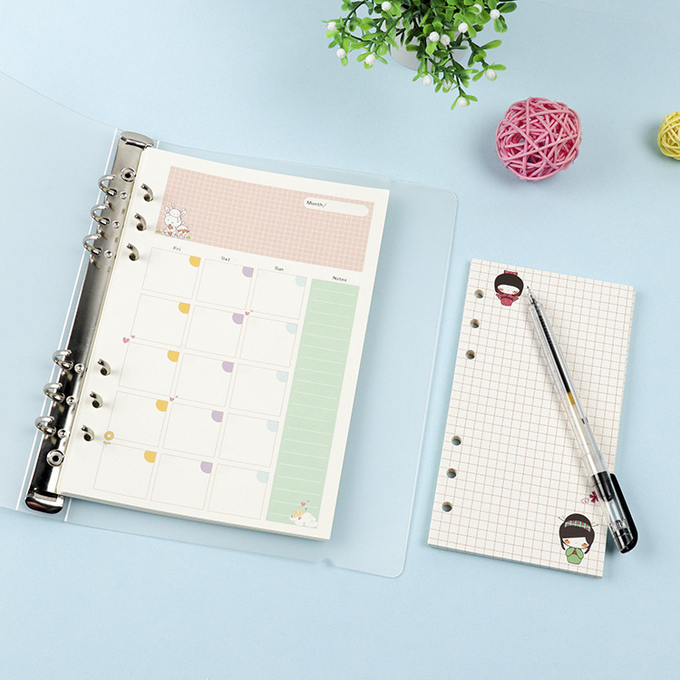 2026 Renkli A5 A6 Gevşek Yapra - A5 Spiral Dotted Grid Notebook incelemesi ve fiyatı