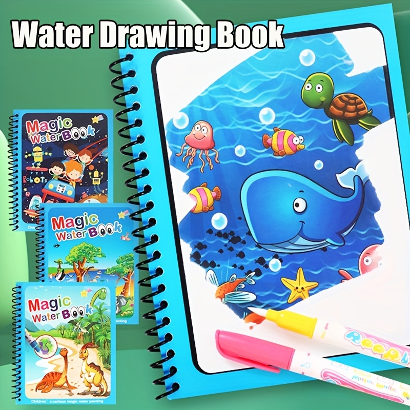 Büyülü Kitap Su Çizim Montesso - Reusable Water Magic Coloring Book incelemesi ve fiyatı