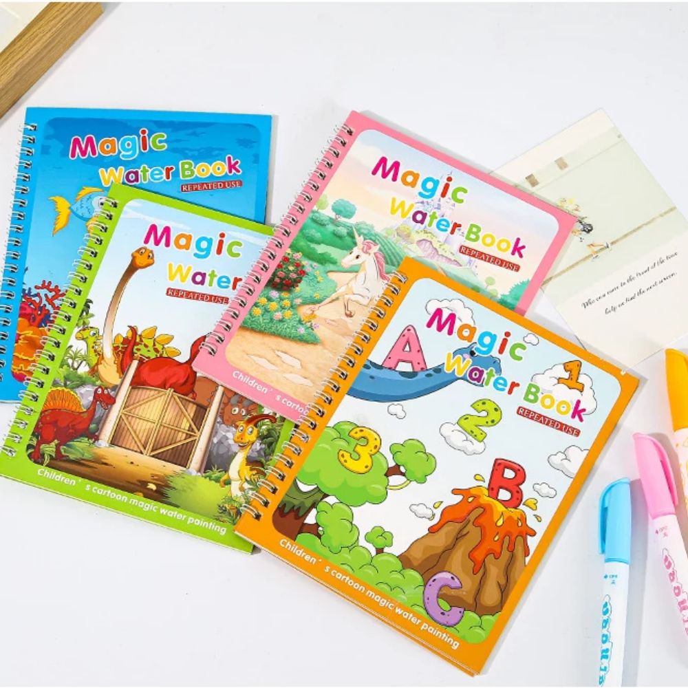 Büyülü Kitap Su Çizim Montesso - Reusable Water Magic Coloring Book incelemesi ve fiyatı