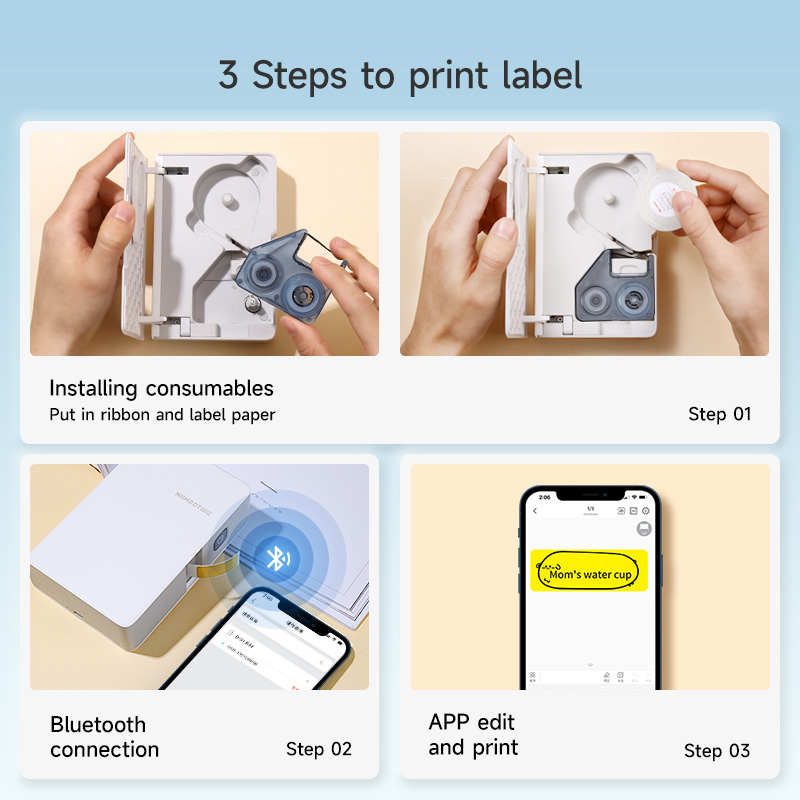 Niimbot N1/B18 Termal Transfer - Mini Pocket Thermal Printer Paper Roll incelemesi ve fiyatı