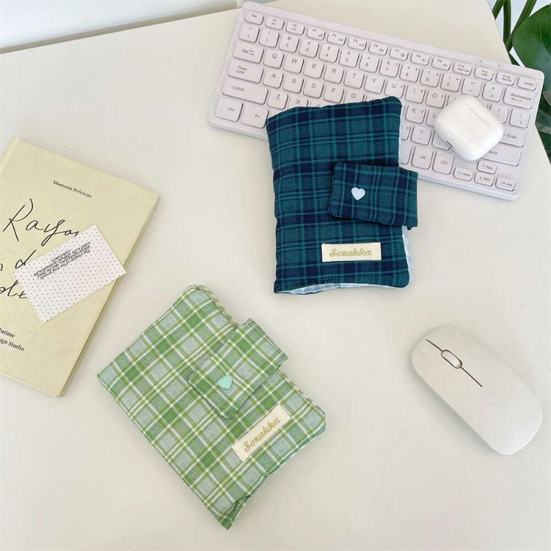 Yeşil Beyaz Gingham Desenli El - Stationery Books incelemesi ve fiyatı