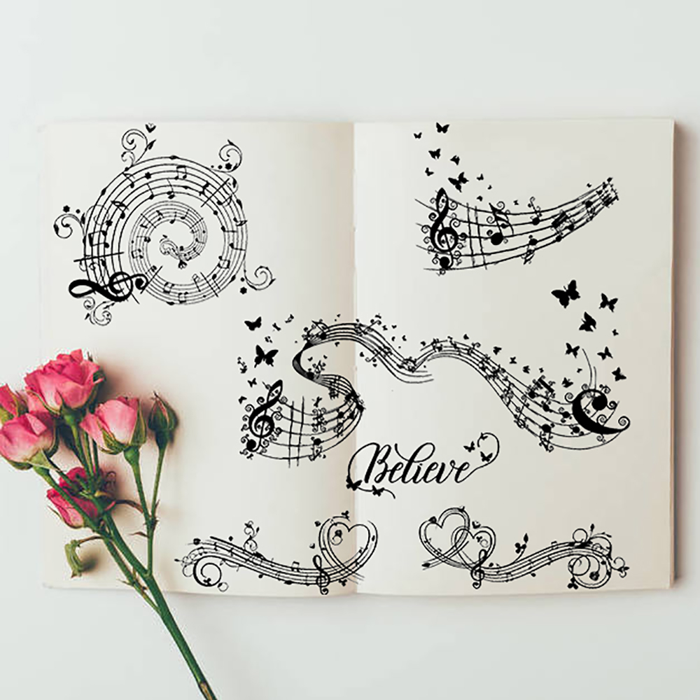 AZSG müzik puanı | Kelebek not - Blank Sheet Music Notebook incelemesi ve fiyatı