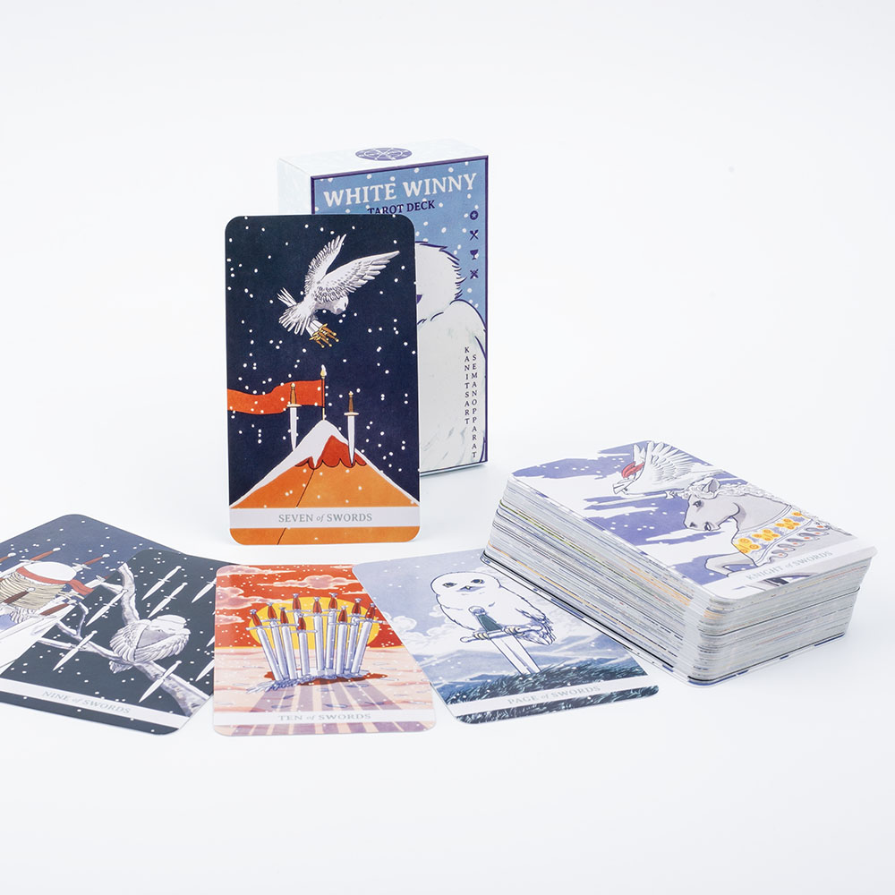 White Winny Tarot İngilizce Sü - Tarot Deck With Guidebook incelemesi ve fiyatı