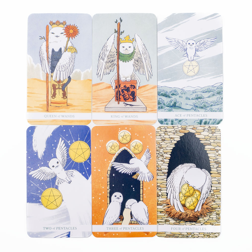 White Winny Tarot İngilizce Sü - Tarot Deck With Guidebook incelemesi ve fiyatı