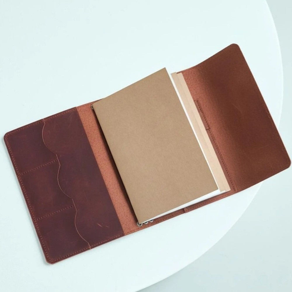 Vintage A5 Defter Organizatör  - Vintage Leather Journal Notebook incelemesi ve fiyatı