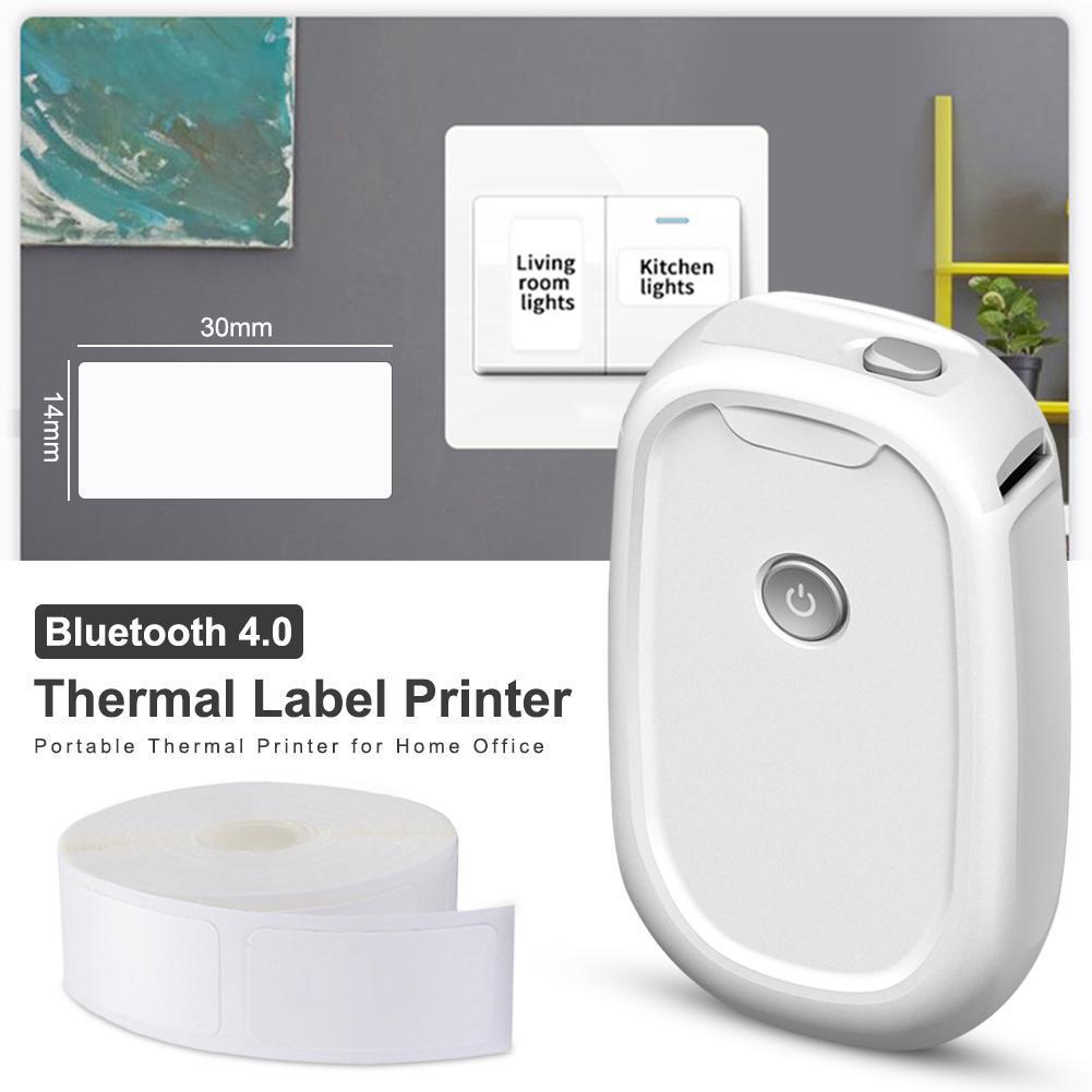 Bluetooth fiyat termal etiket  - Mini Pocket Thermal Printer Paper Roll incelemesi ve fiyatı