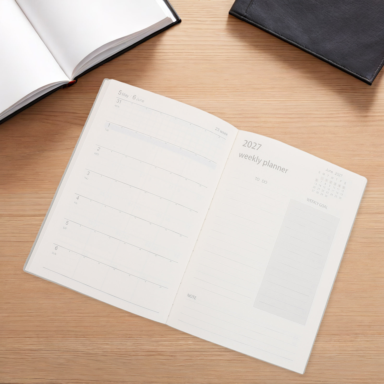 2027 Profesyonel Planlayıcı De - A5 Spiral Dotted Grid Notebook incelemesi ve fiyatı