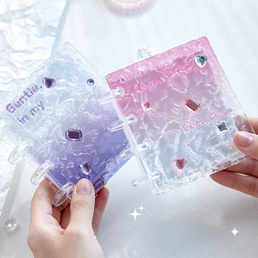 Su Dalgası Gradyanlı Akrilik F - Kpop Photo Card Binder 3 Inch incelemesi ve fiyatı