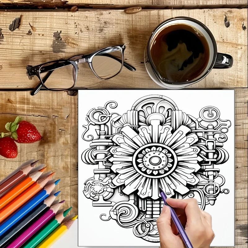 Yetişkinler için Boyama Kitabı - Adult Coloring Book Stress Relief incelemesi ve fiyatı