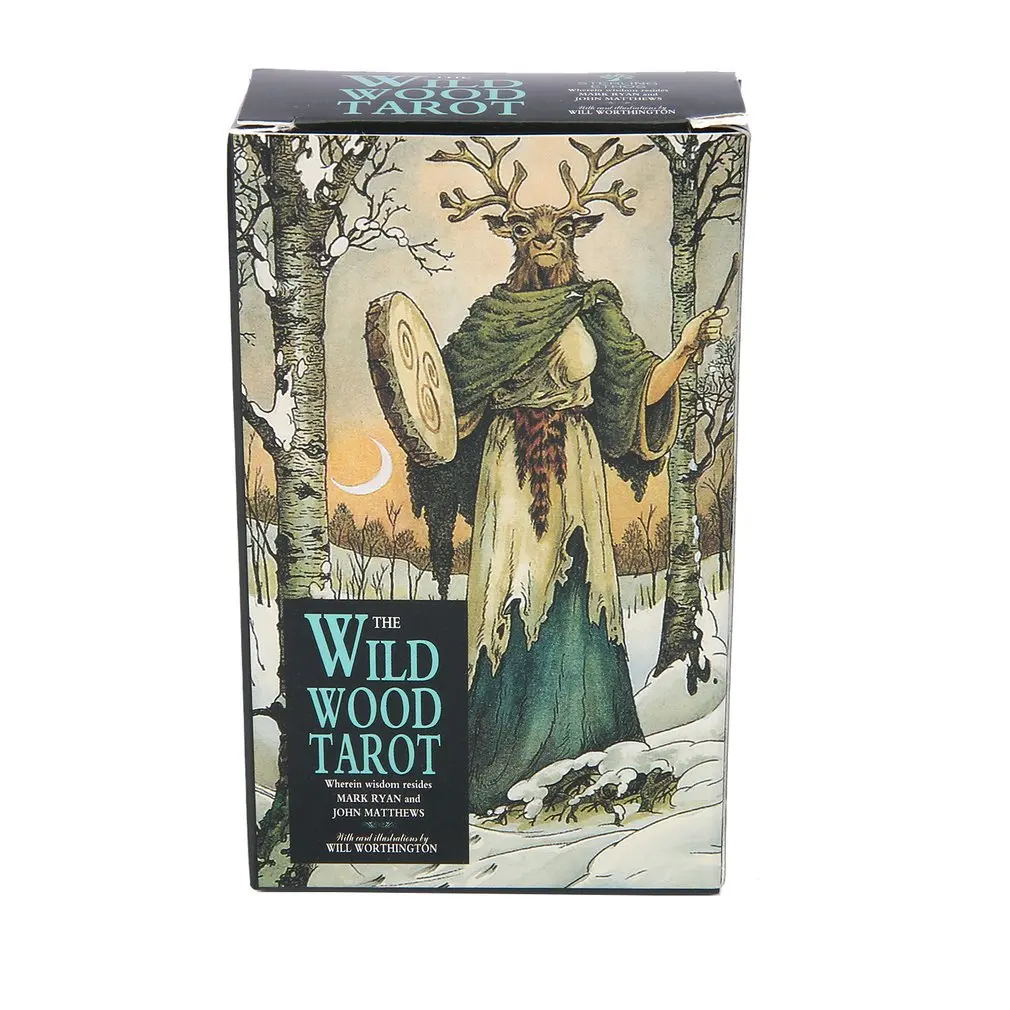 Vahşi Ahşap Tarot Kartları 78' - Tarot Deck With Guidebook incelemesi ve fiyatı