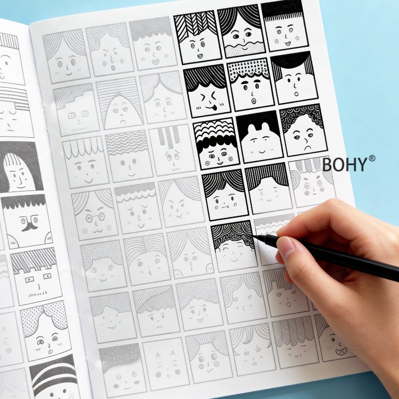 1 Karakter Çizimi, Küçük Hayva - Adult Coloring Book Stress Relief incelemesi ve fiyatı