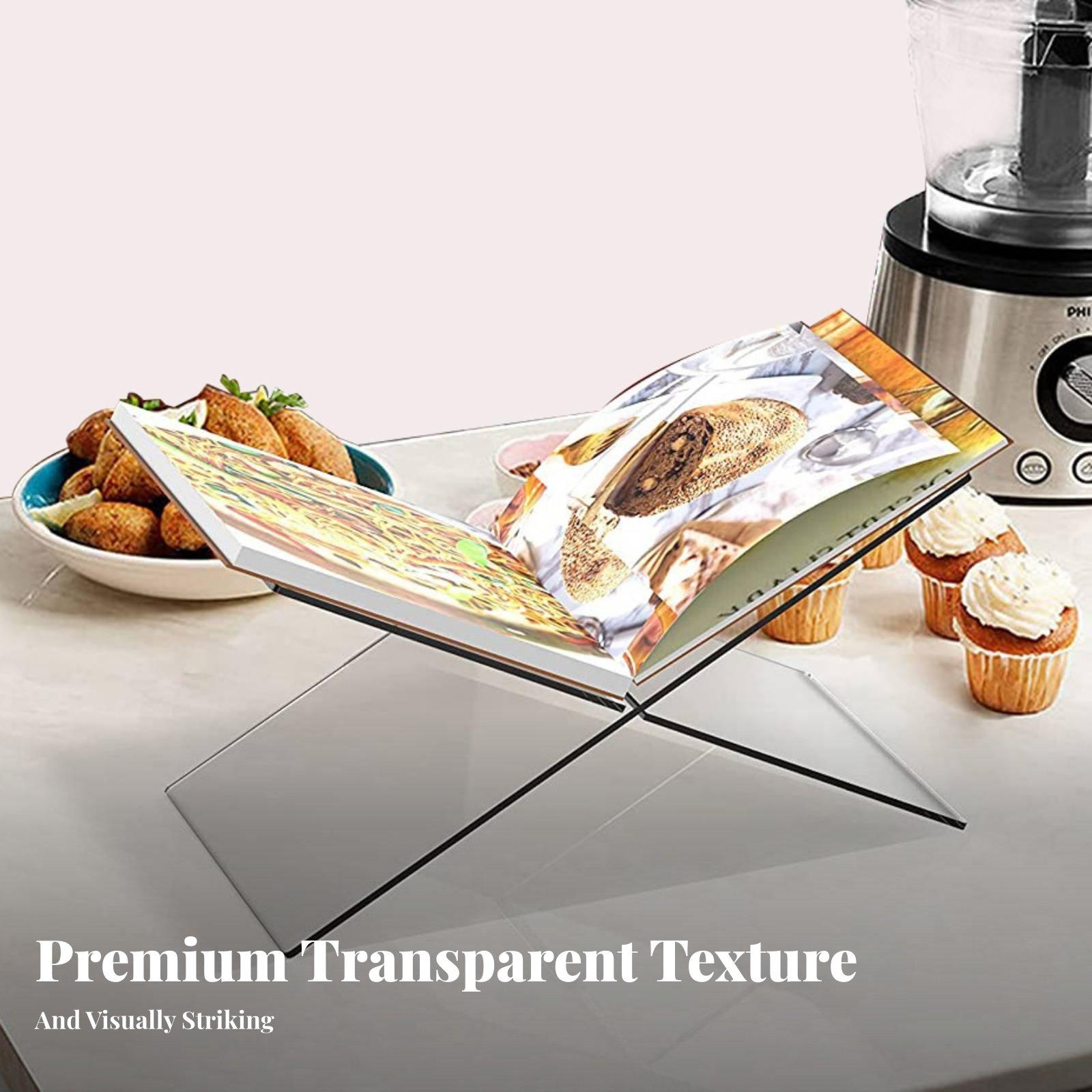 Akrilik Kitap Standı Kalın Şef - Clear Acrylic Book Stand Holder incelemesi ve fiyatı