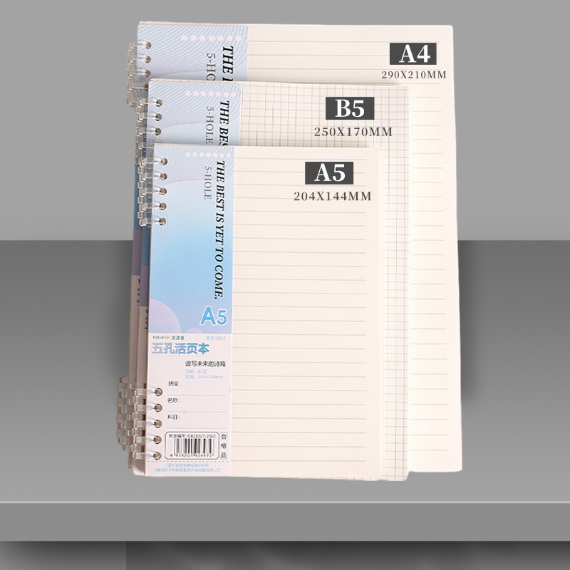 A4 B5 A5 Boyutlarında, Yaprakl - A5 Spiral Dotted Grid Notebook incelemesi ve fiyatı