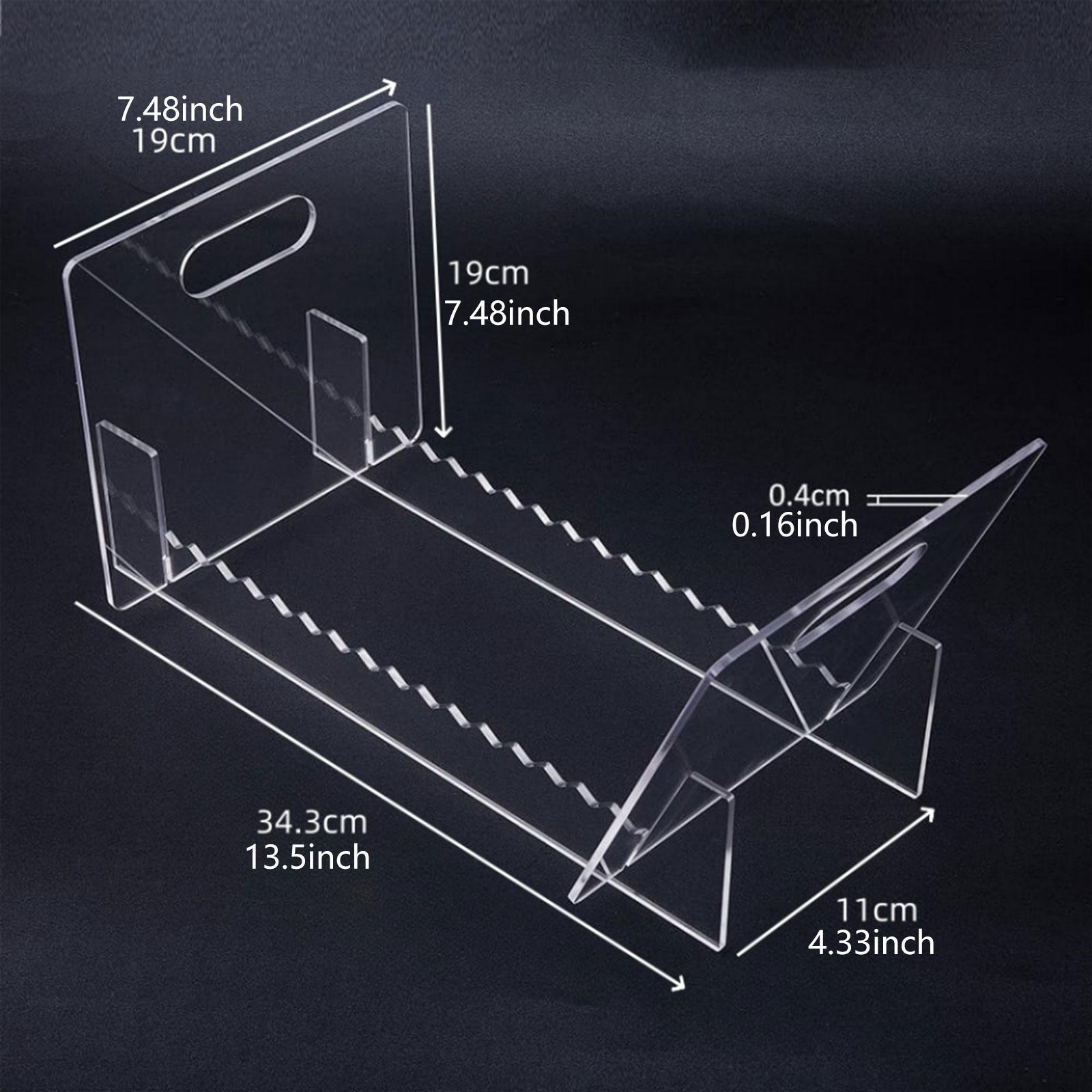 Akrilik Vinil Plak Tutucu, Pla - Clear Acrylic Book Stand Holder incelemesi ve fiyatı