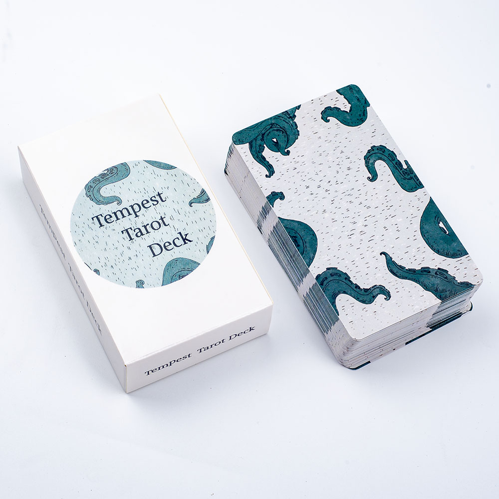 Okyanus temalı Tempest Tarot g - Tarot Deck With Guidebook incelemesi ve fiyatı